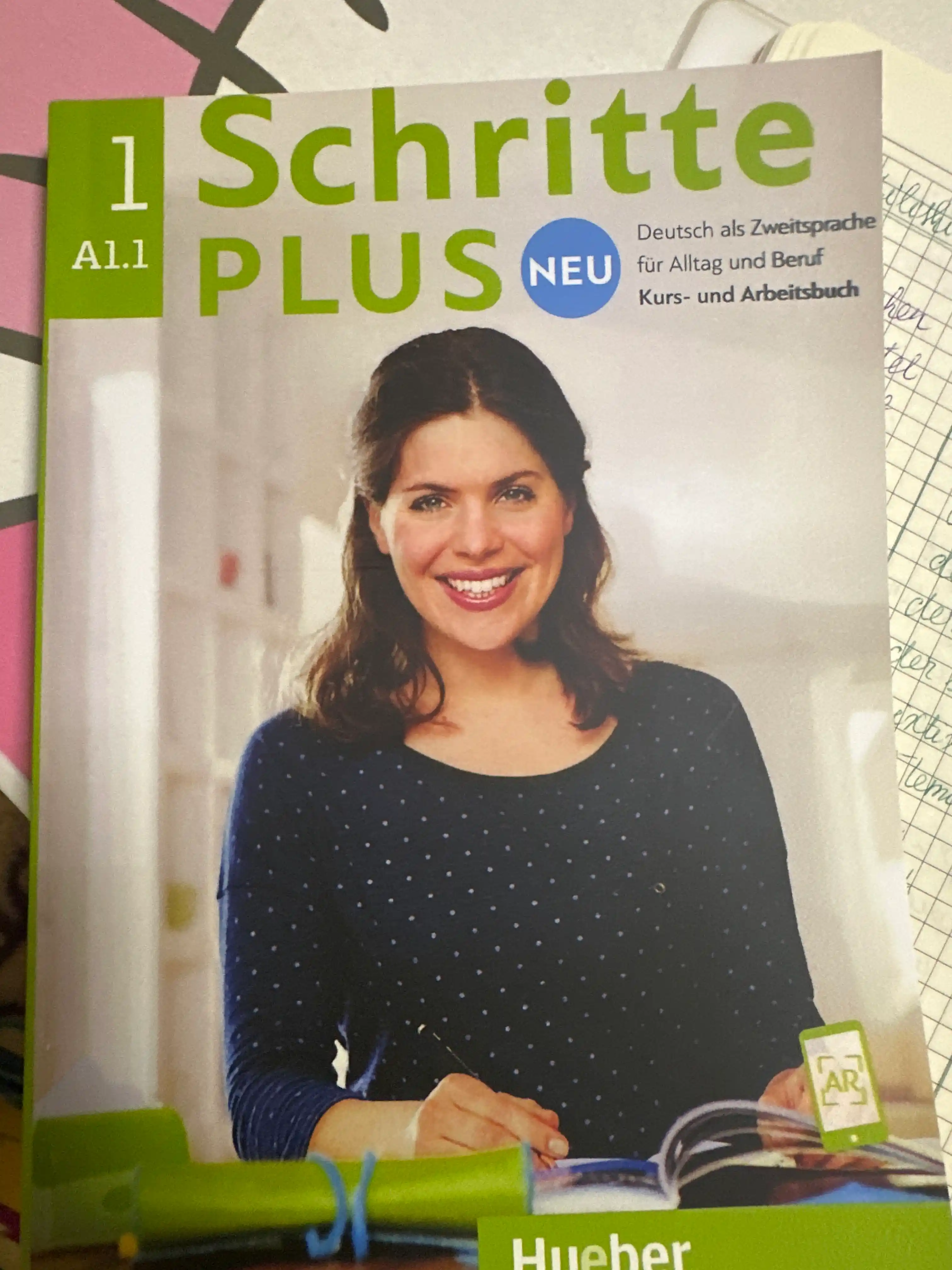 Nemis tili kitobi Hueber Schritte plus neu A1.1 (boshlang‘ich daraja)