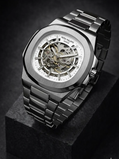 Мужские наручные часы Patek Philippe с механическим механизмом, дизайн, подходящий к любому стилю