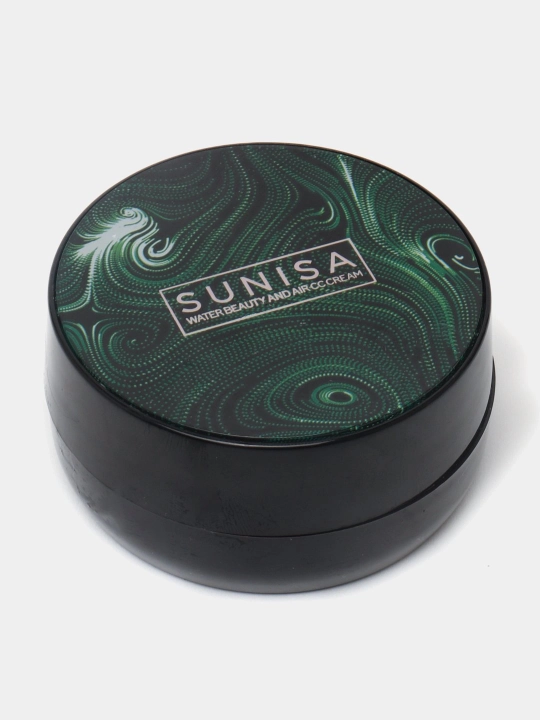 Tonal krem "Sunisa", yuz uchun, kushon suvga chidamli, tabiiy CC-kremi, 20 g
