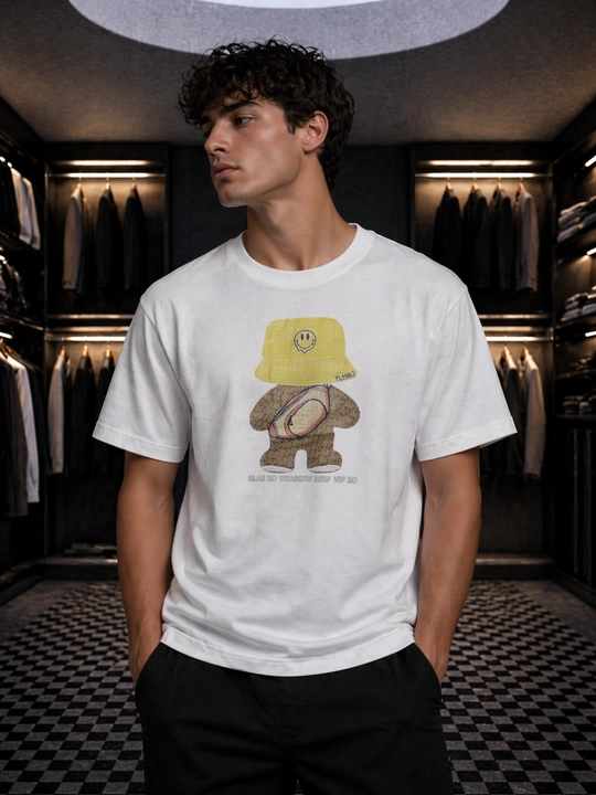 Erkaklar futbolkasi 100% paxta 200 g/m² —  nafas oladigan, zamonaviy print, o‘lcham L–4XL