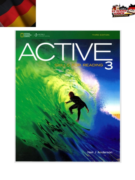 Книга Active Skills for Reading 3 , Английский язык, развитие чтения, без CD - 