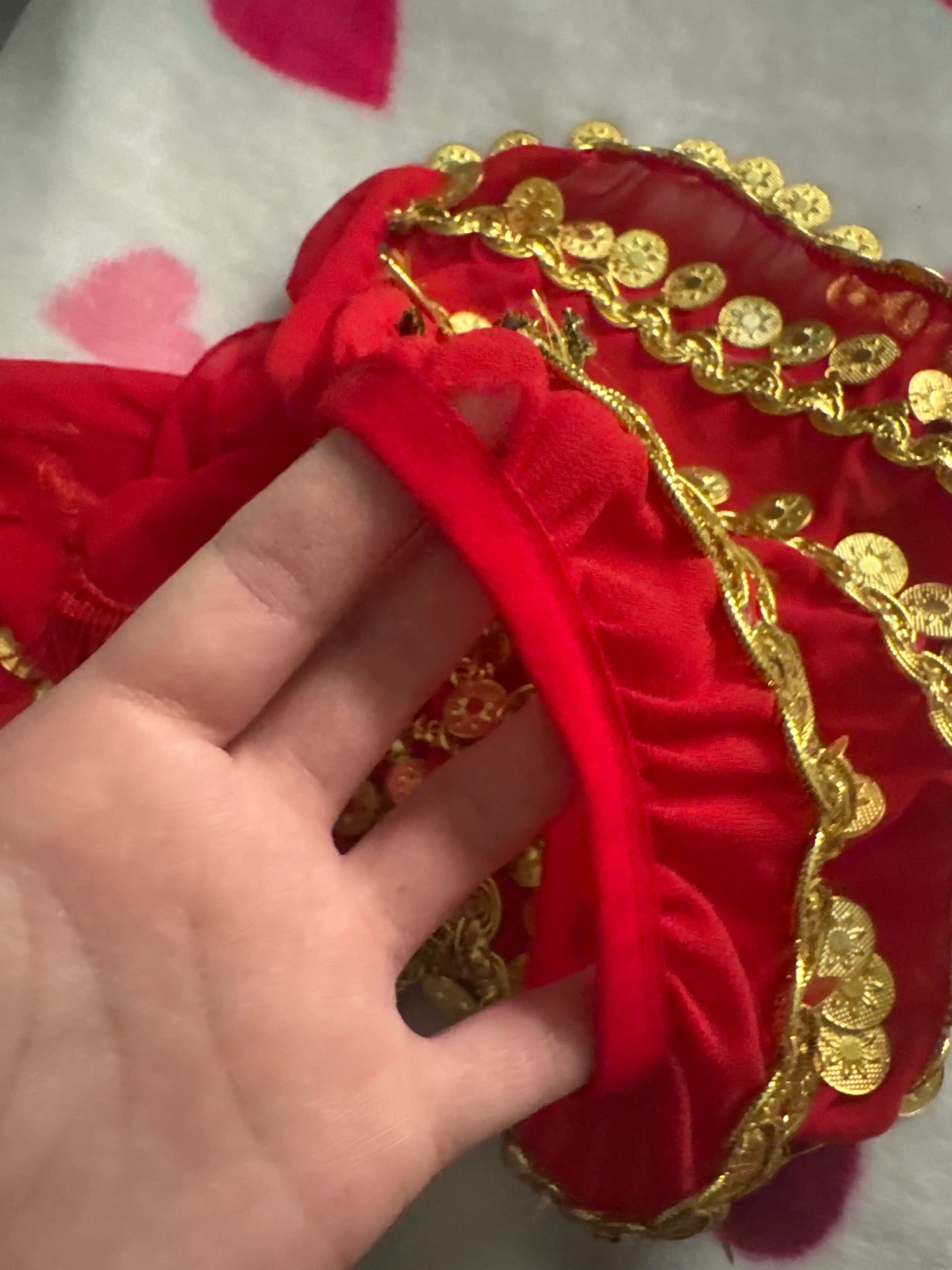Tangachali arabskiy bel ro‘mol, sharqona raqs uchun belly dance aksessuari