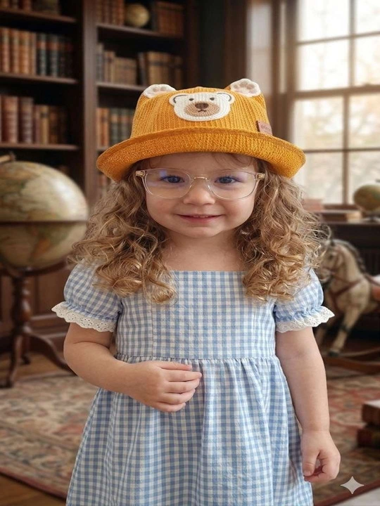 Детская панама, летняя шляпа для мальчиков и девочек, 1-4 лет - 