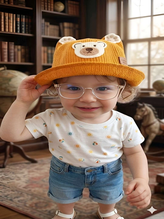 Детская панама, летняя шляпа для мальчиков и девочек, 1-4 лет