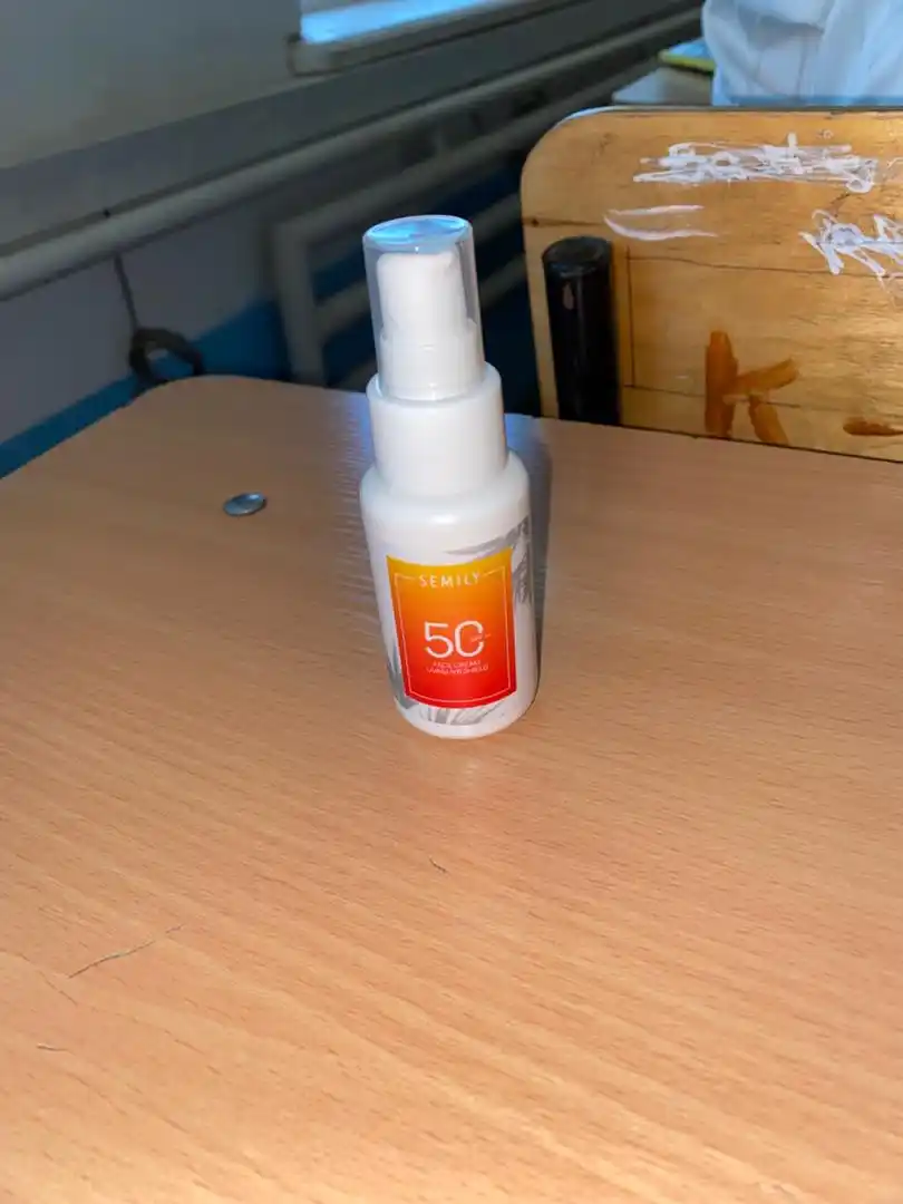 SPF krem, quyoshdan himoya qiluvchi krem yuz uchun SEMILY SPF 30/50, 50 ml