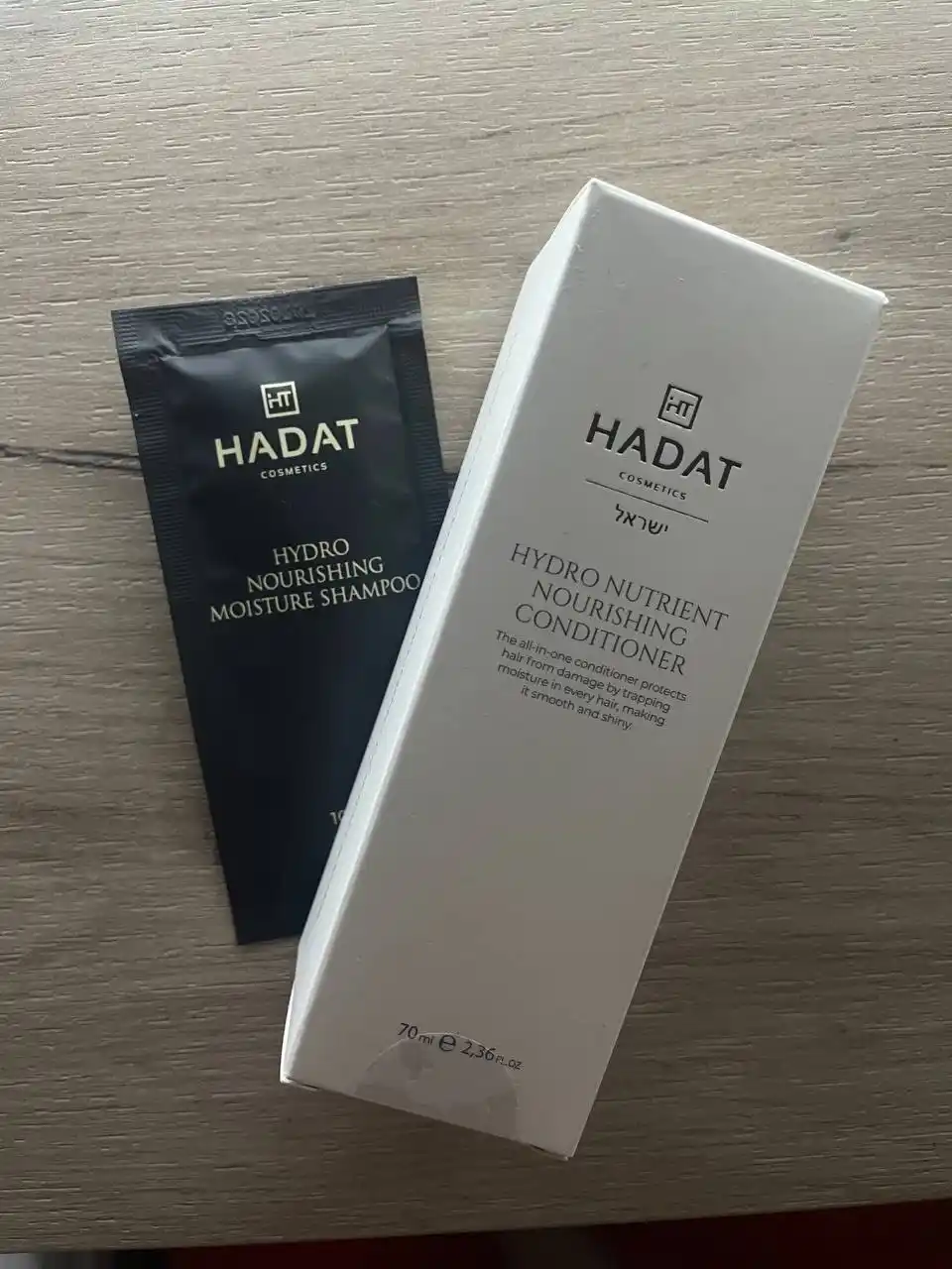 HADAT namlovchi balzam-konditsioner sochlar uchun tiklovchi va porloq