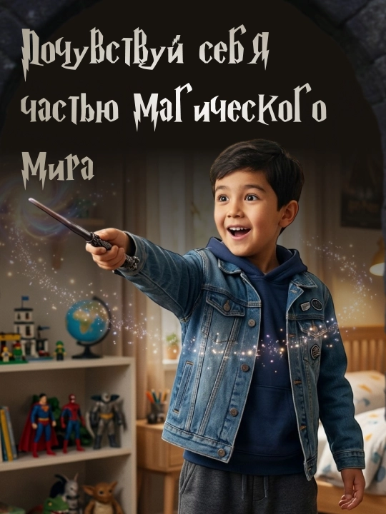 Garry Potter sehrli tayoqchasi / Voldemort / Dambldor, Bezina - muxlislarga sovg‘a