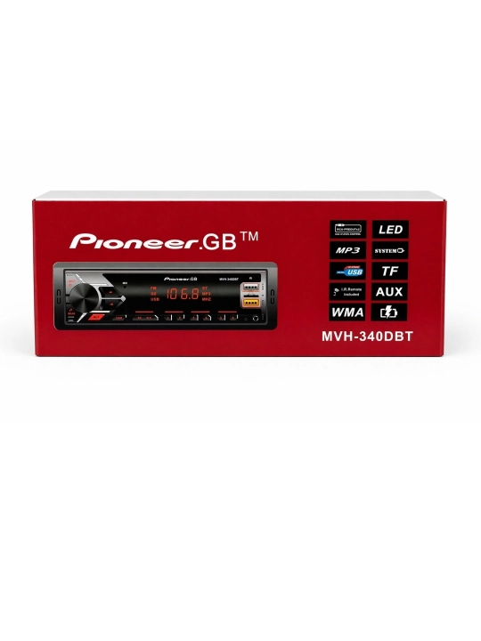 Автомагнитола Pioneer GB, Bluetooth, USB, AUX, FM, Hands-free