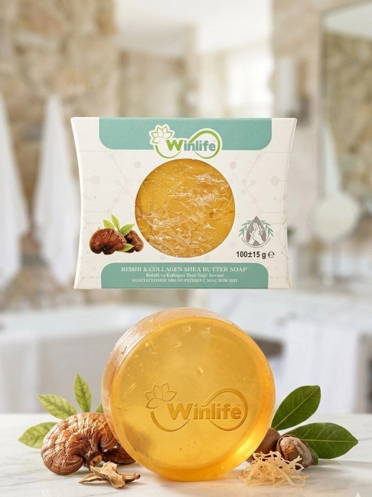 Wınlıfe kollagenlı reshı va shea yoglı sovunı