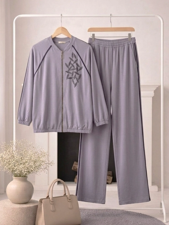 Yozgi ayollar kiyimi to'plami "Dvoyka" DEGO, katta o'lchamlar (M-7XL)