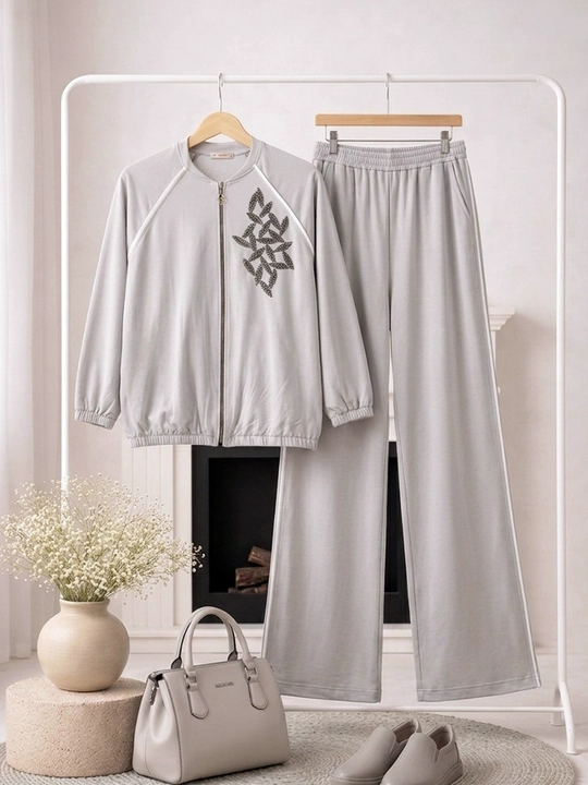 Yozgi ayollar kiyimi to'plami "Dvoyka" DEGO, katta o'lchamlar (M-7XL)