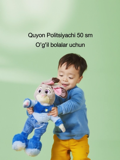 Набор мягких игрушек (30–50 см) – идеальный подарок для детей — TOYSSS1-YUMSHOQOYINCHOQLAR1-ЛАЗУР