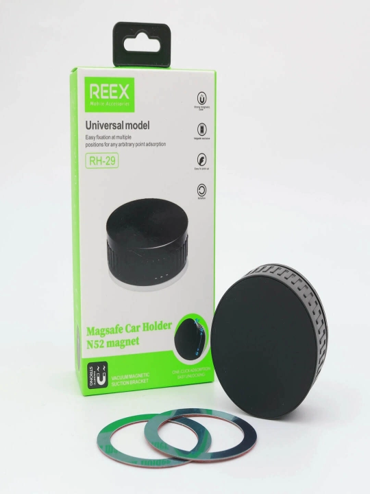 Магнитный автомобильный держатель REEX RH-29 (power bank хороший) - 