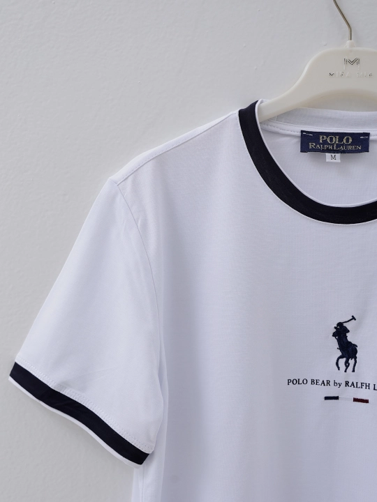 Erkaklar futbolkasi Sigrano Polo minimal dizayn dumaloq yoqa
