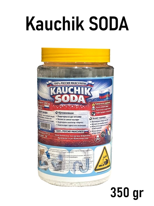KROT antizasor, quvurlar uchun tozalovchi vosita, kaustik soda 99%