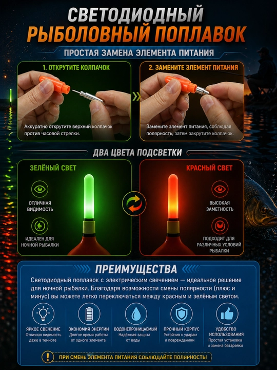 Поплавки для рыбалки