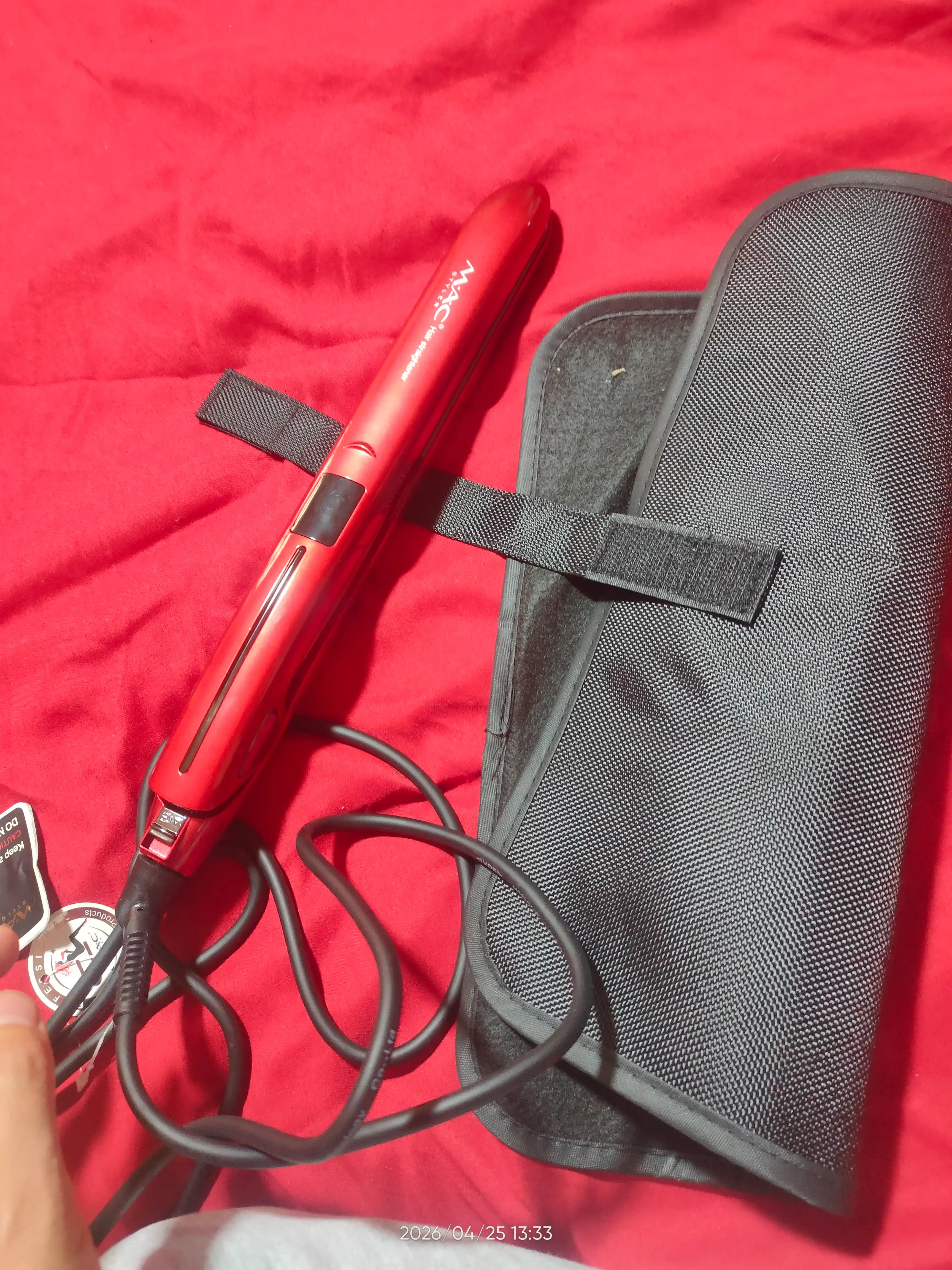 Выпрямитель для волос MAC Styler 450F, профессиональный утюжок, LED дисплей, 8 режимов