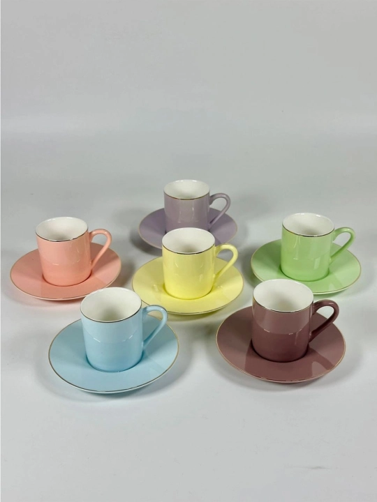 Qahva to'plamii "O.M.S. Collection" chinni, 12 dona, 6 kishilik, 100 ml HP