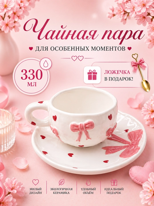 Krujka, keramika, qo'lda ishlangan, bakal, 250-330 ml, 1 dona - 