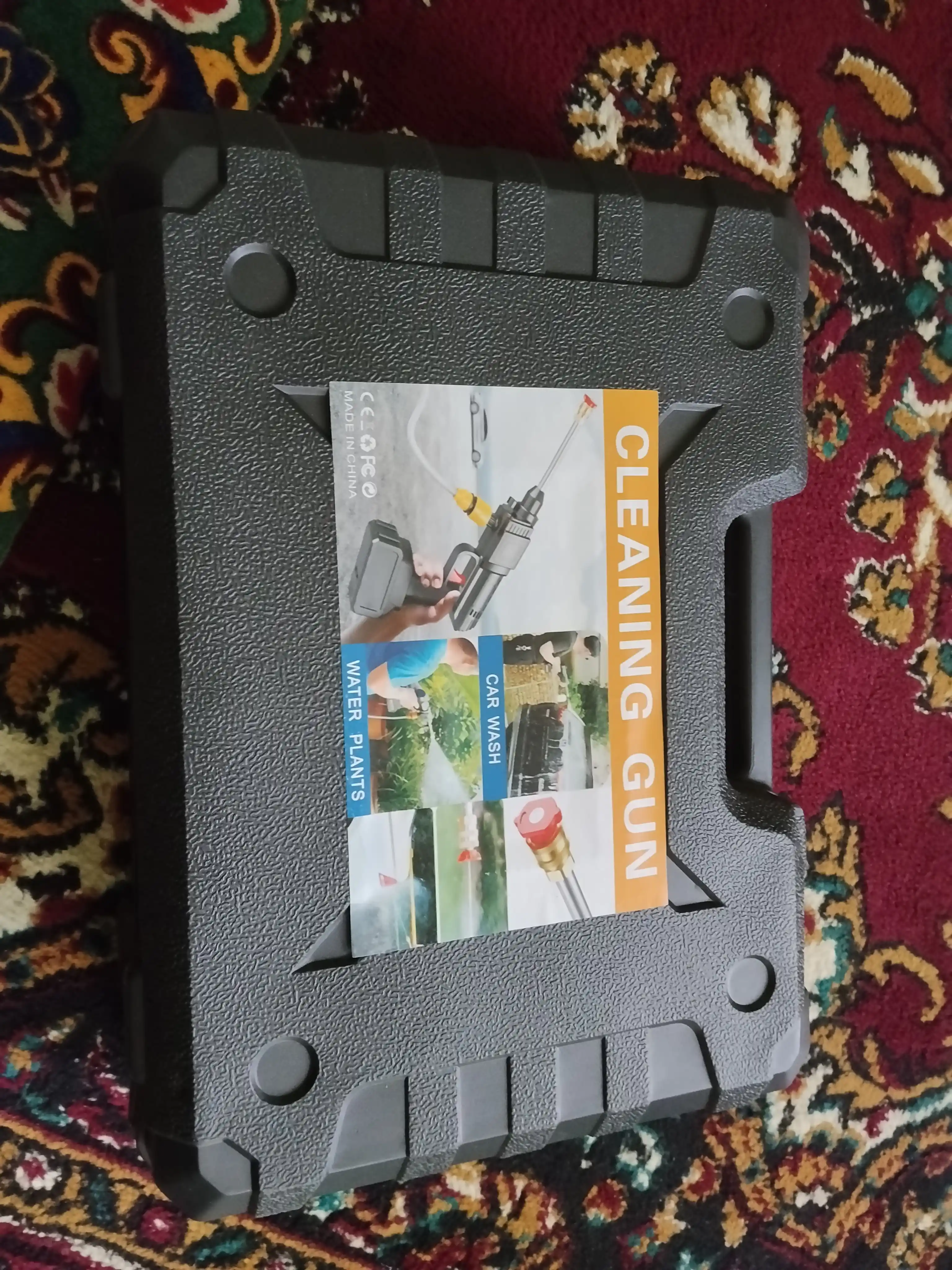 Akkumulyatorli mini moyka 48V, avtomobil va uy uchun ko‘pikli bosimli purkagich