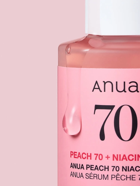 Anua Peach 70 Niacin Serum — сыворотка с персиком и ниацинамидом для сияния кожи