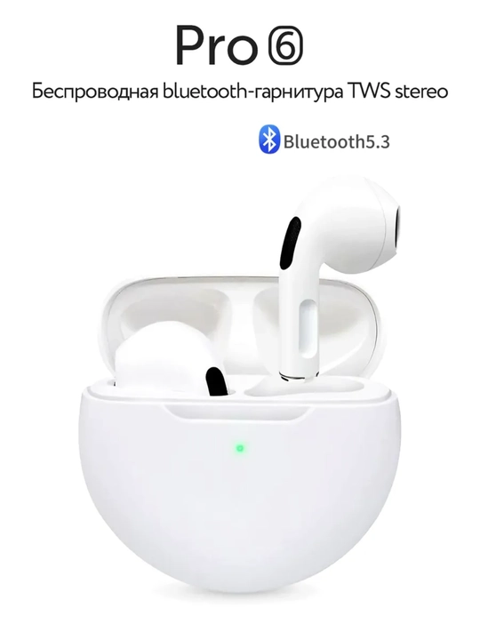 PRO 6 Bluetooth quloqchin – kuchli ovoz va zamonaviy dizayn