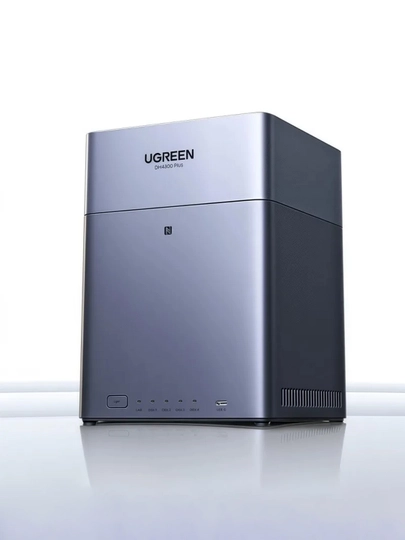 UGREEN NAS DH4300 Plus uy serveri, 4-bay, 128 TB gacha, NAS bulut, 2.5GbE, HDMI, saqlash tizimi 3