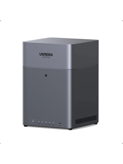 UGREEN NAS DH4300 Plus uy serveri, 4-bay, 128 TB gacha, NAS bulut, 2.5GbE, HDMI, saqlash tizimi 4