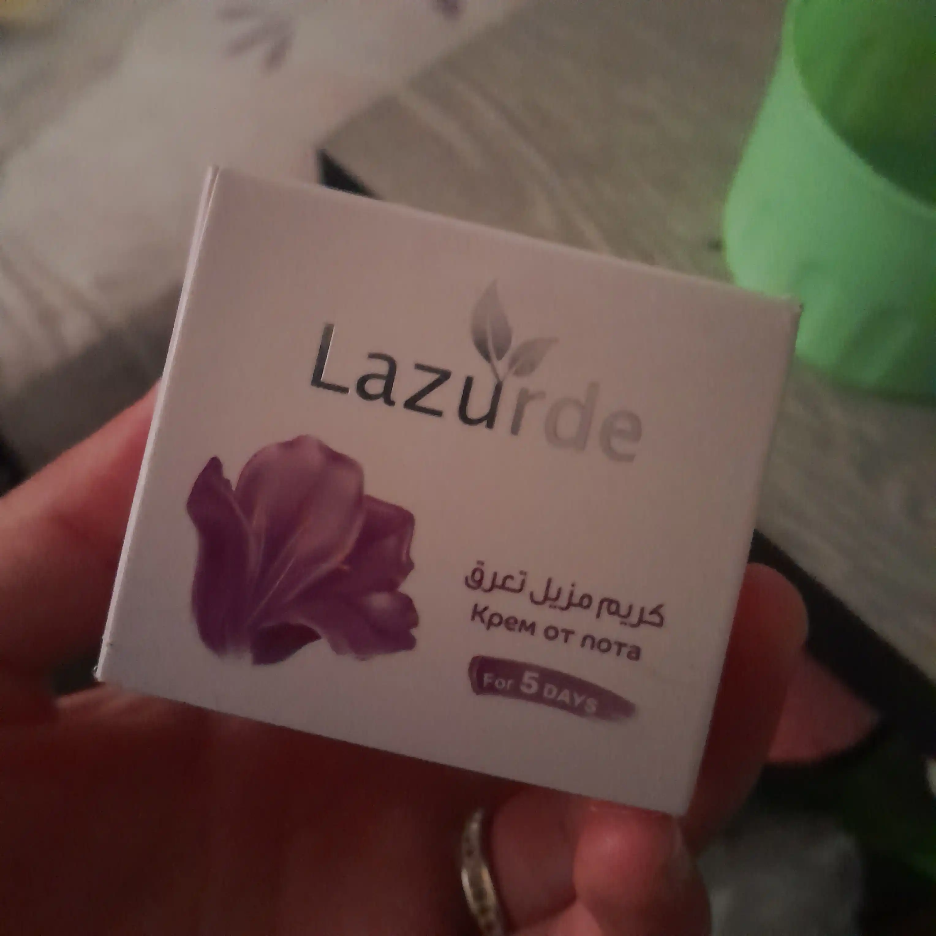 Lazurde дезодорант-крем-антиперспирант, ароматизированный, 50 г