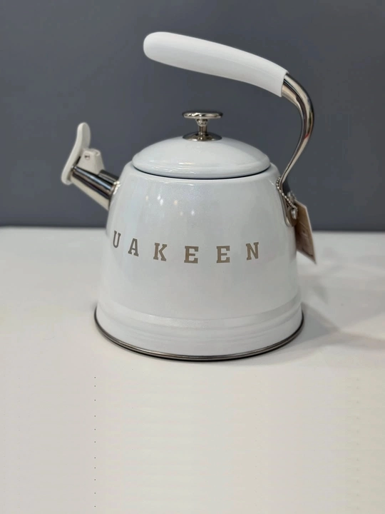 Чайник со свистком UAKEEN 3.5 литра, нержавеющая сталь, подходит для всех плит