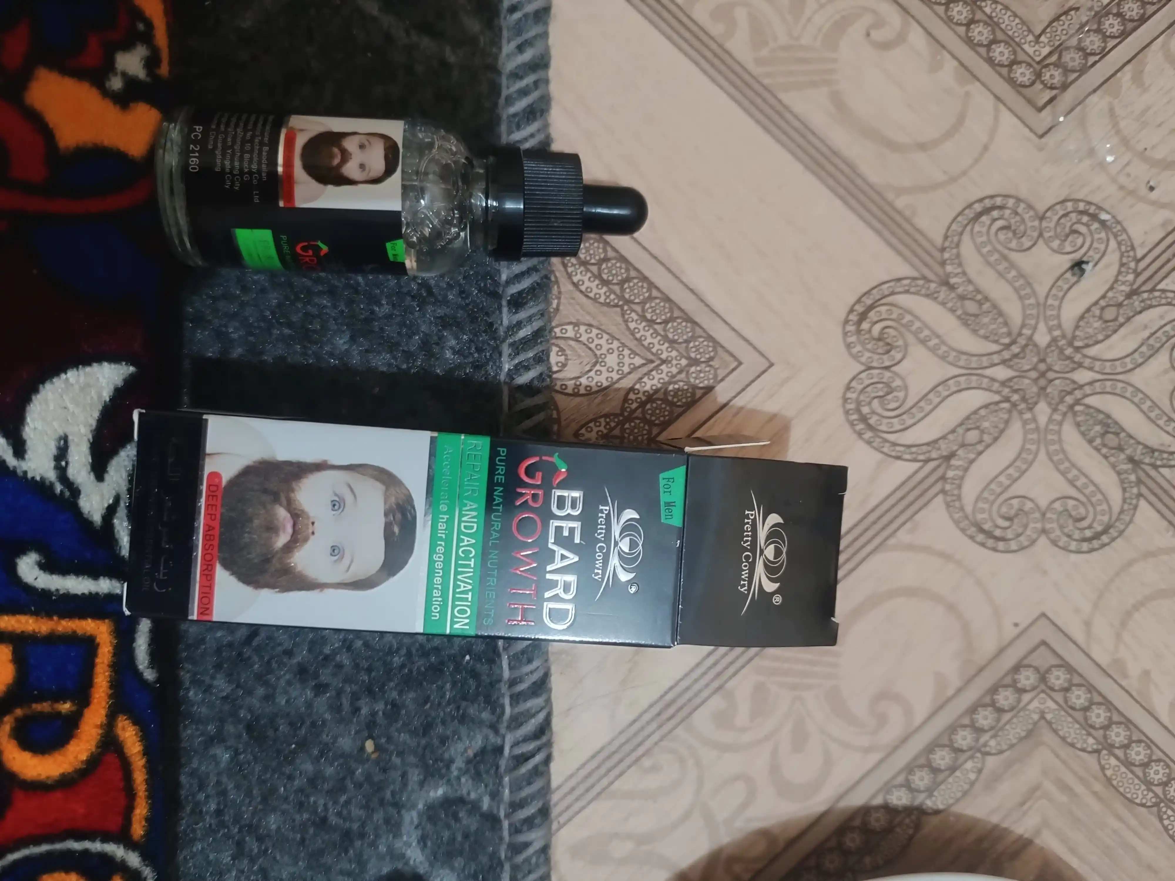 Soqol va soch o‘sishi uchun Beard Growth moyi, minoksidil ta’siri