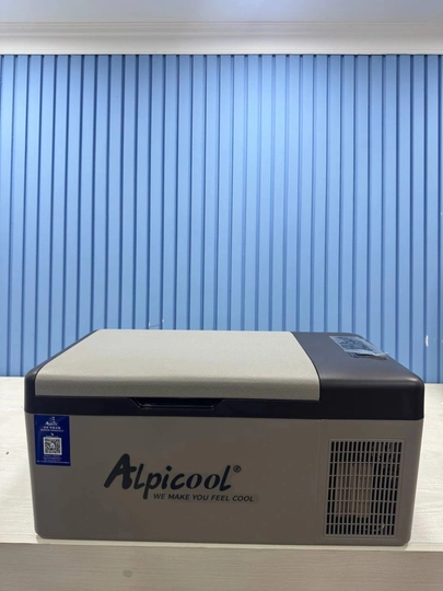 Автомобильный холодильник Alpincool, 15 литров, похож на Fron, работает от 12 В, 24 В, 220 В — 6582323-XAL15L