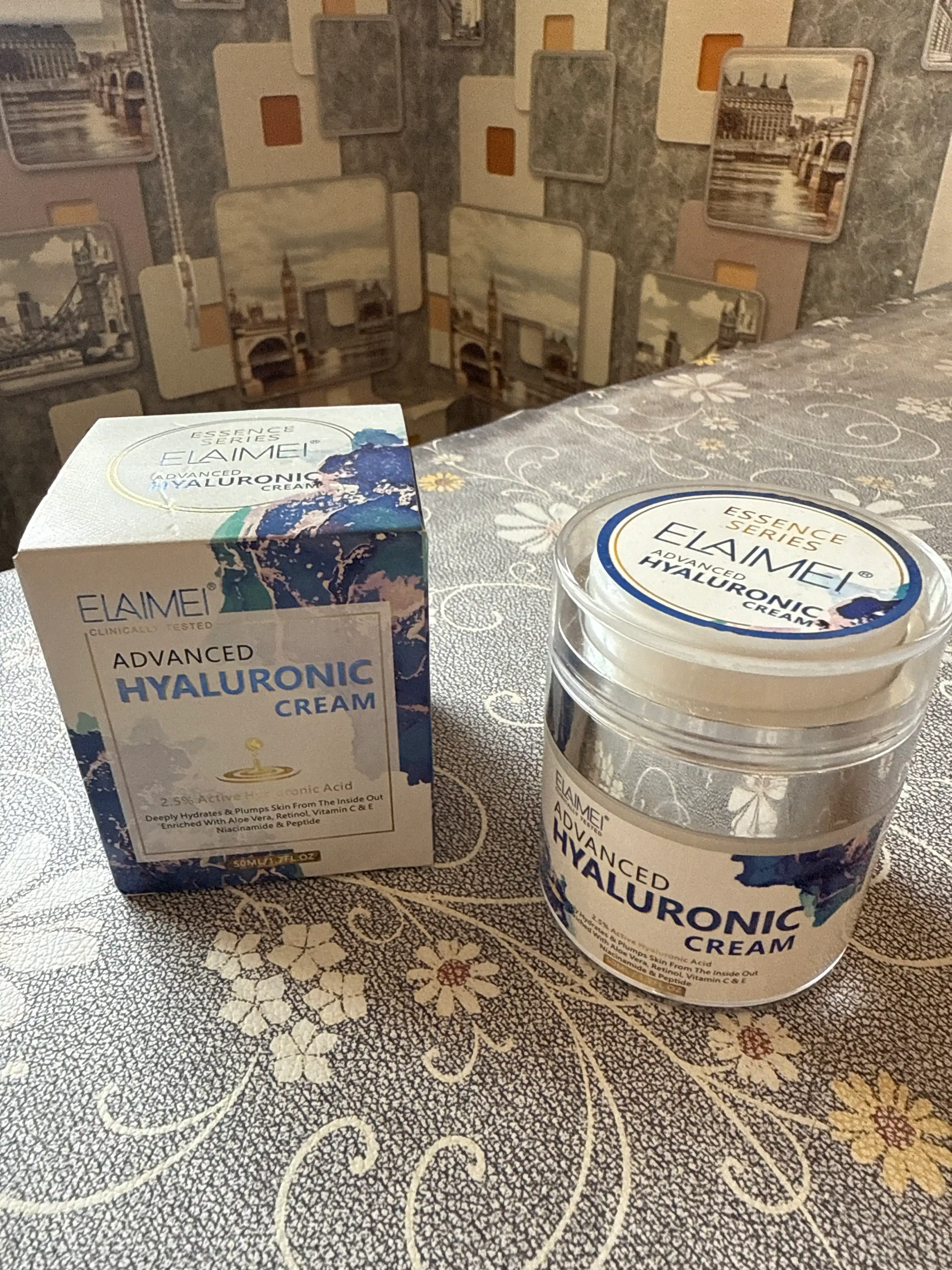 Крем для лица и шеи ELAIMEI ESSENCE омолаживающий, с комплексом витаминов, от чёрных точек