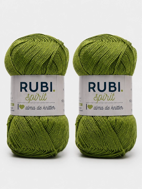 To'quv ipi Rubi - 500 m, 100 g, 100% akril, qadoqda 2 dona