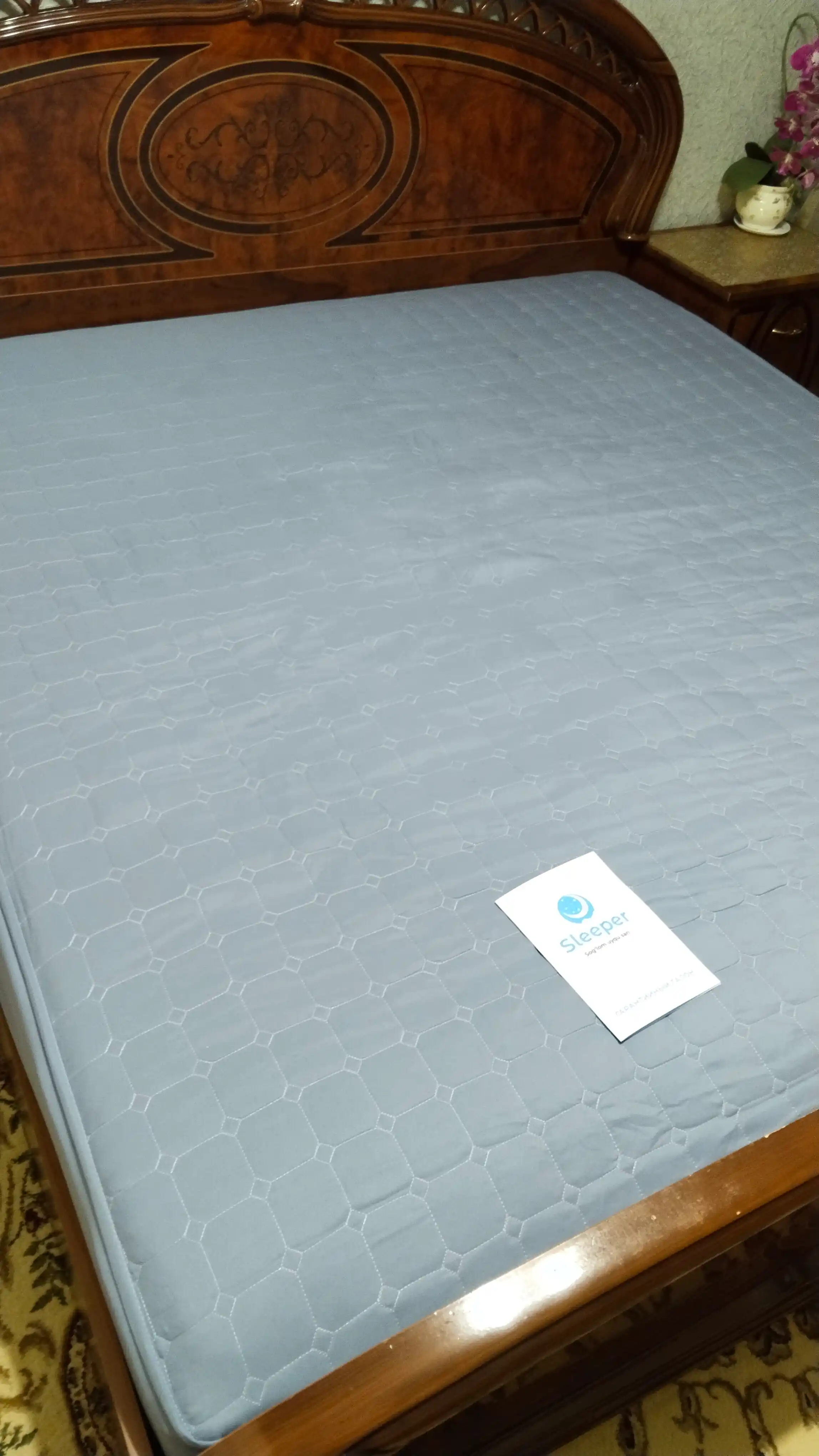Anatomik matras Comfort, ikki kishilik, bir kishilik