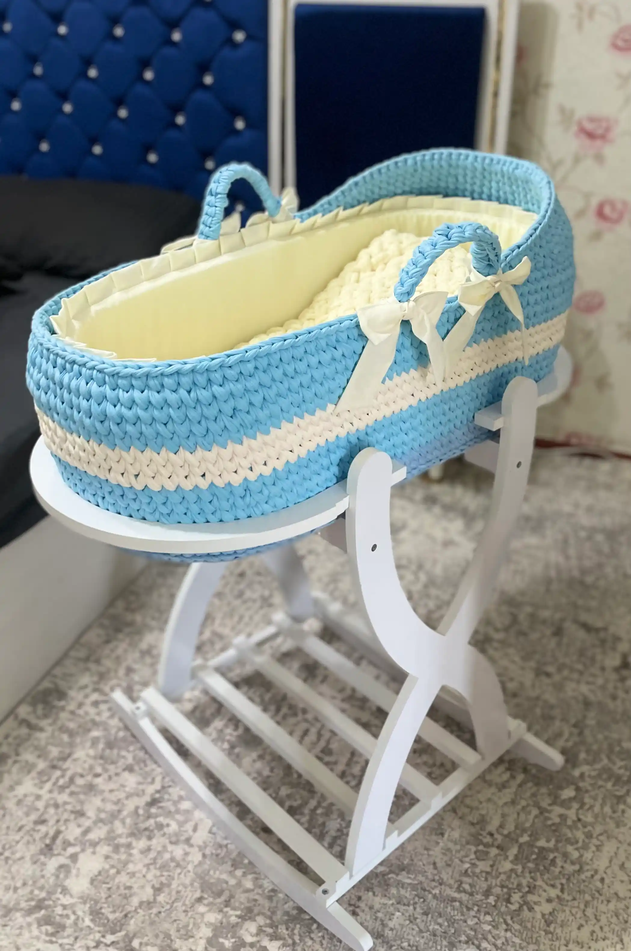 Подставка для люльки 70×35 см, МДФ, X-образная