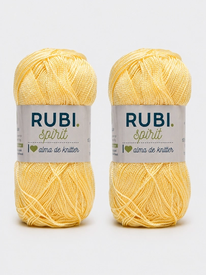 Пряжа Rubi - 500 м, 100 г, 100% акрил, в упаковке 2 шт