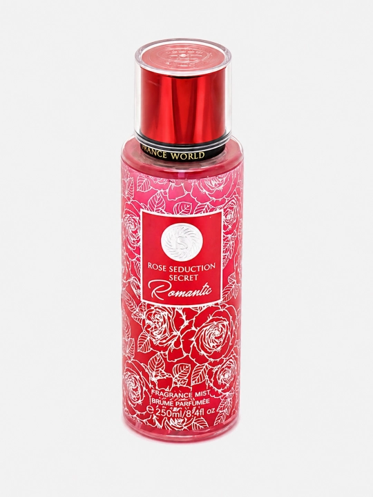 Парфюмерный спрей мист для тела Rose Secret Romantik, Lush Cherry, Intense Peach, Redrigus - 