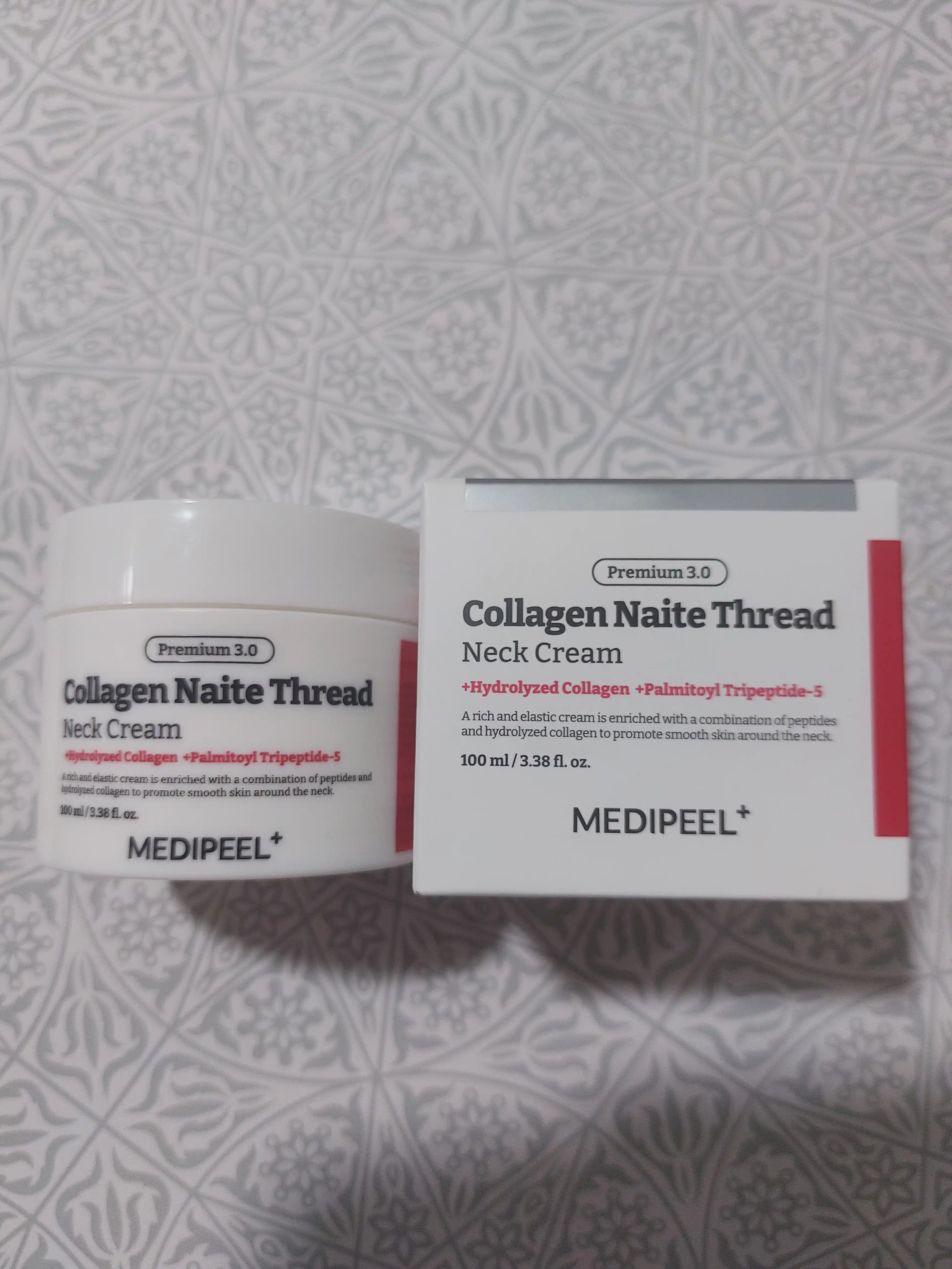 Bo'yin uchun krem peptid kompleksi bilan Medi-Peel Naite Thread Neck Cream, 100 ml