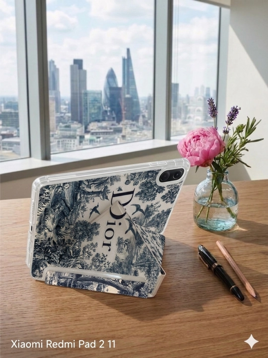Xiaomi Redmi Pad 2 plansheti uchun g‘ilof, taglik funksiyasiga ega bo‘lgan himoya g‘ilof-kitobcha