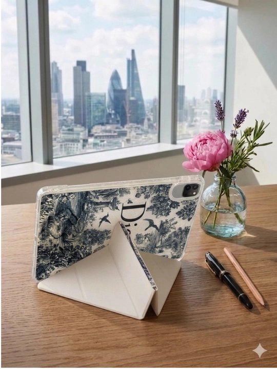Xiaomi Redmi Pad 2 plansheti uchun g‘ilof, taglik funksiyasiga ega bo‘lgan himoya g‘ilof-kitobcha