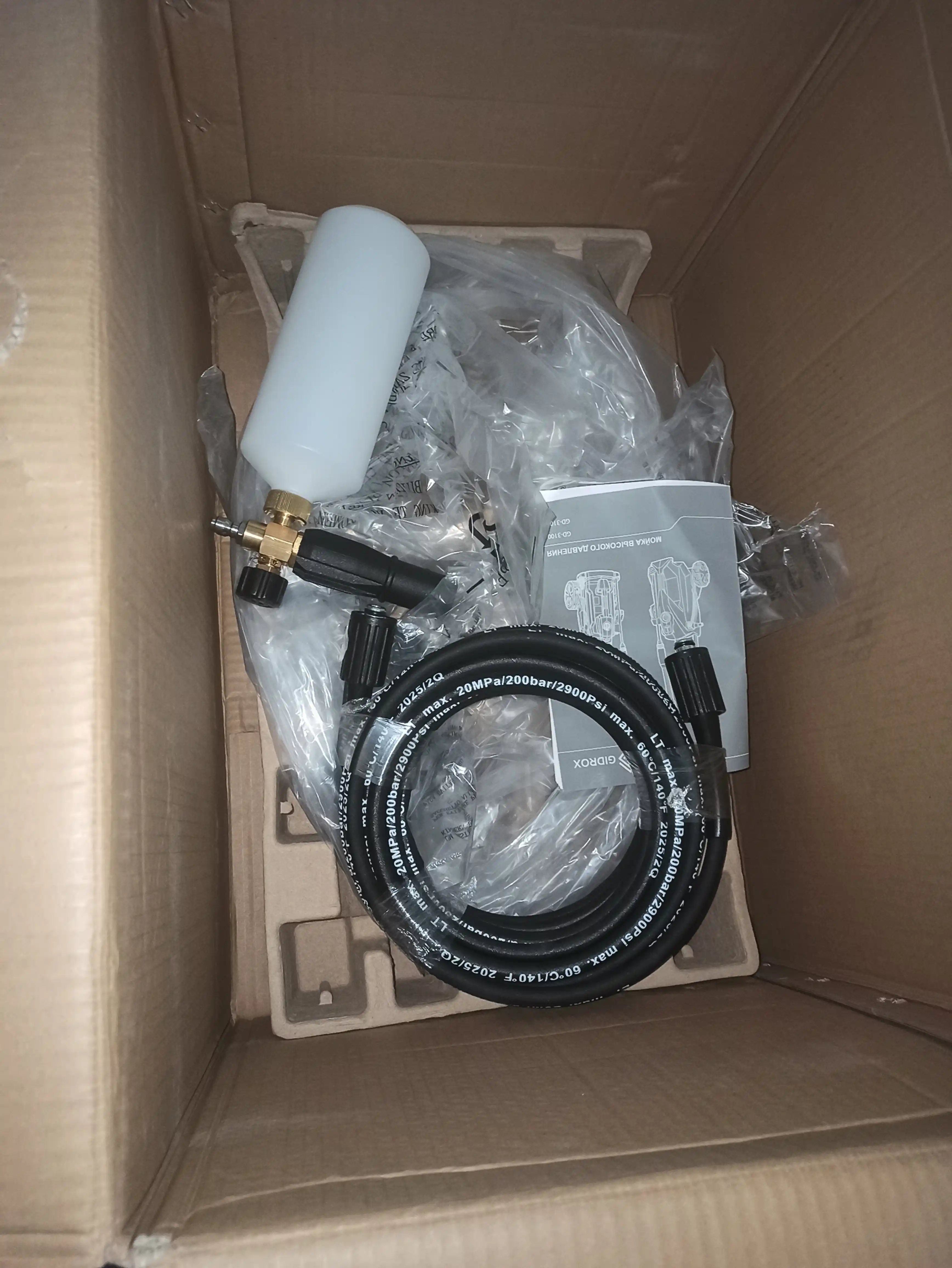 GIDROX GD-3100A yuqori bosimli yuvish mashinasi 2 yil kafolat