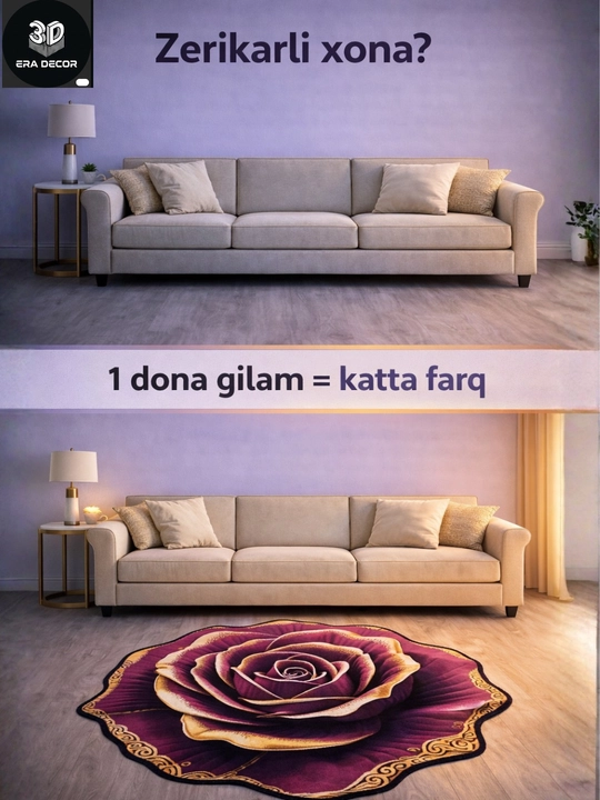 3D vannaga gilam, hammom uchun gilamcha, vanna gilam, sirpanmaydigan