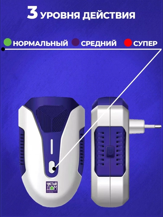 Kalamushlar, sichqonlar va hasharotlardan ultratovush qo’rqitgich ABS Flame