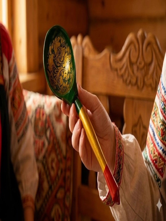 Tabiiy yog‘ochdan yasalgan qoshiq, ekologik toza - 