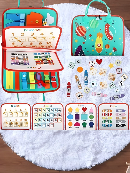Развивающая мягкая Busy Book из фетра