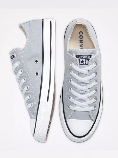 Кеды Converse спортивные, летнего-осеннего-весеннего сезона — NEOSTEP-NEO47-СЕРЕБРН-43