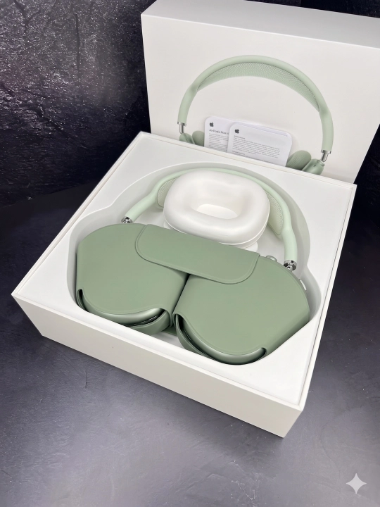 Bluetooth quloqchin Pods Max 1:2 Lux – Premium sifat, ANC, USB‑C