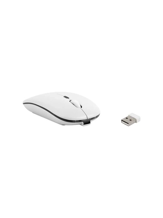 Sichqoncha noutbuk uchun RGB Bluetooth va 2.4GHz adapter qayta zaryadlanuvchi