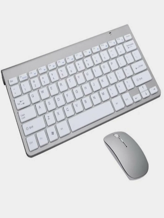 Ultra-yupqa simsiz Bluetooth klaviatura va sichqoncha to'plami Mouse Keyboard
